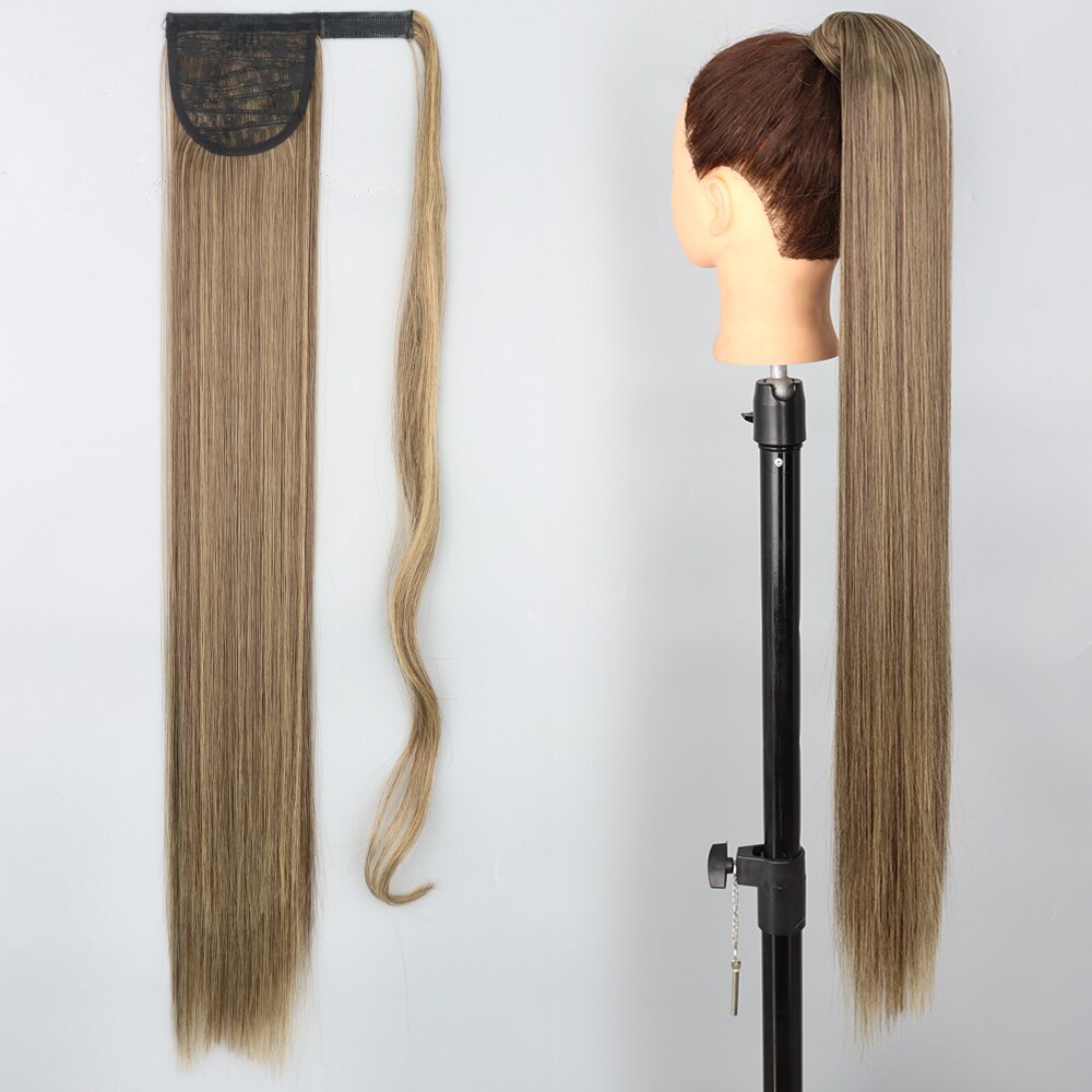 Long Straight Synthetic Ponytail Hair Extension