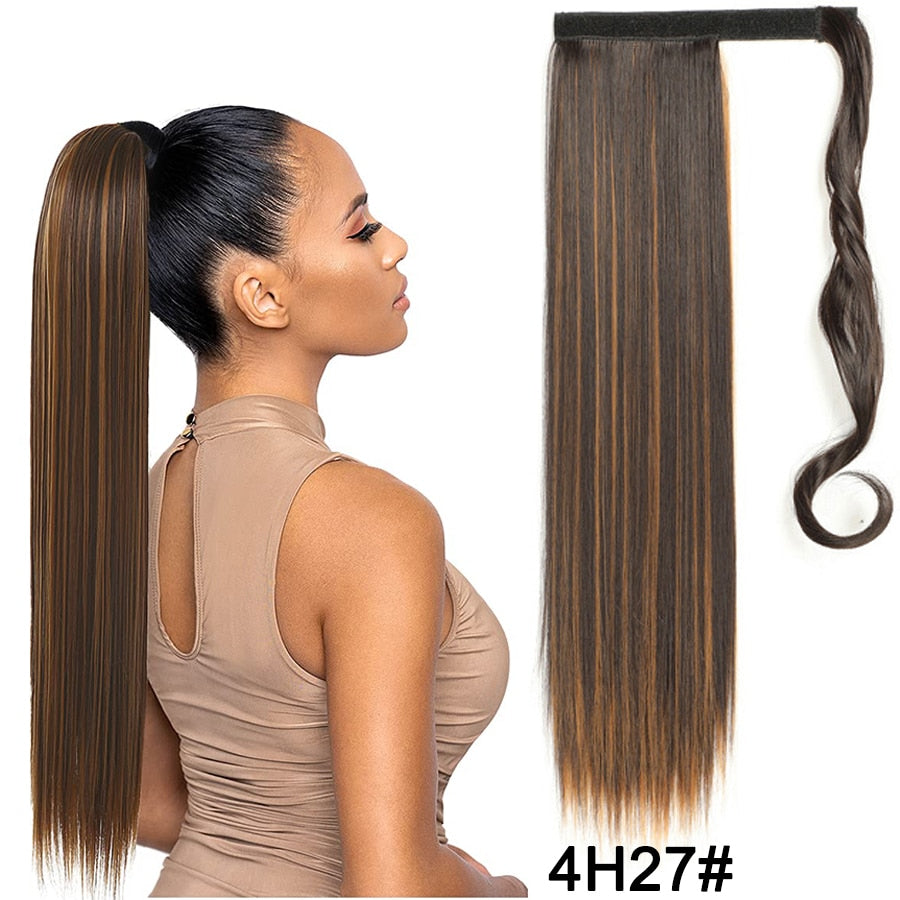 Wrap Around On Girl Hair Extension