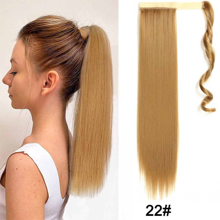 Wrap Around On Girl Hair Extension