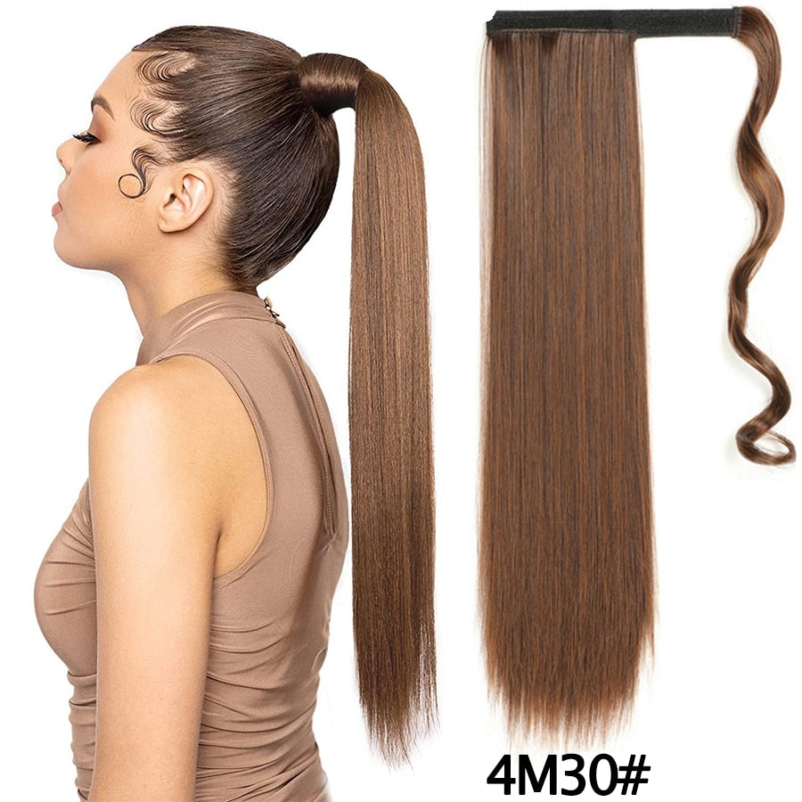 Wrap Around On Girl Hair Extension