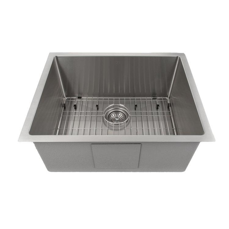 ZLINE Meribel 23 Inch Undermount Single Bowl Sink in Stainless Steel (SRS-23)