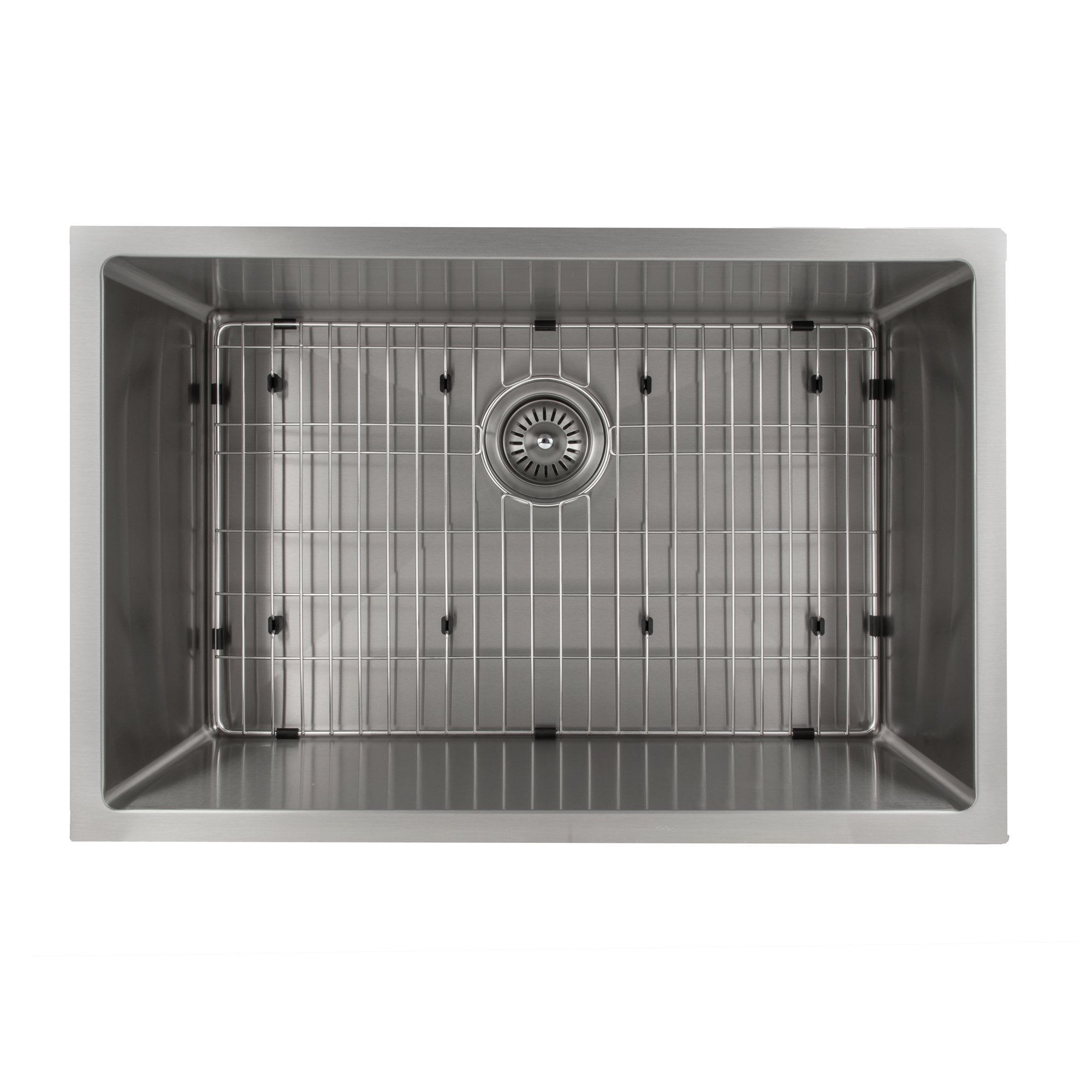 ZLINE Meribel 30 Inch Undermount Single Bowl Sink in DuraSnow? Stainless Steel (SRS-30S)