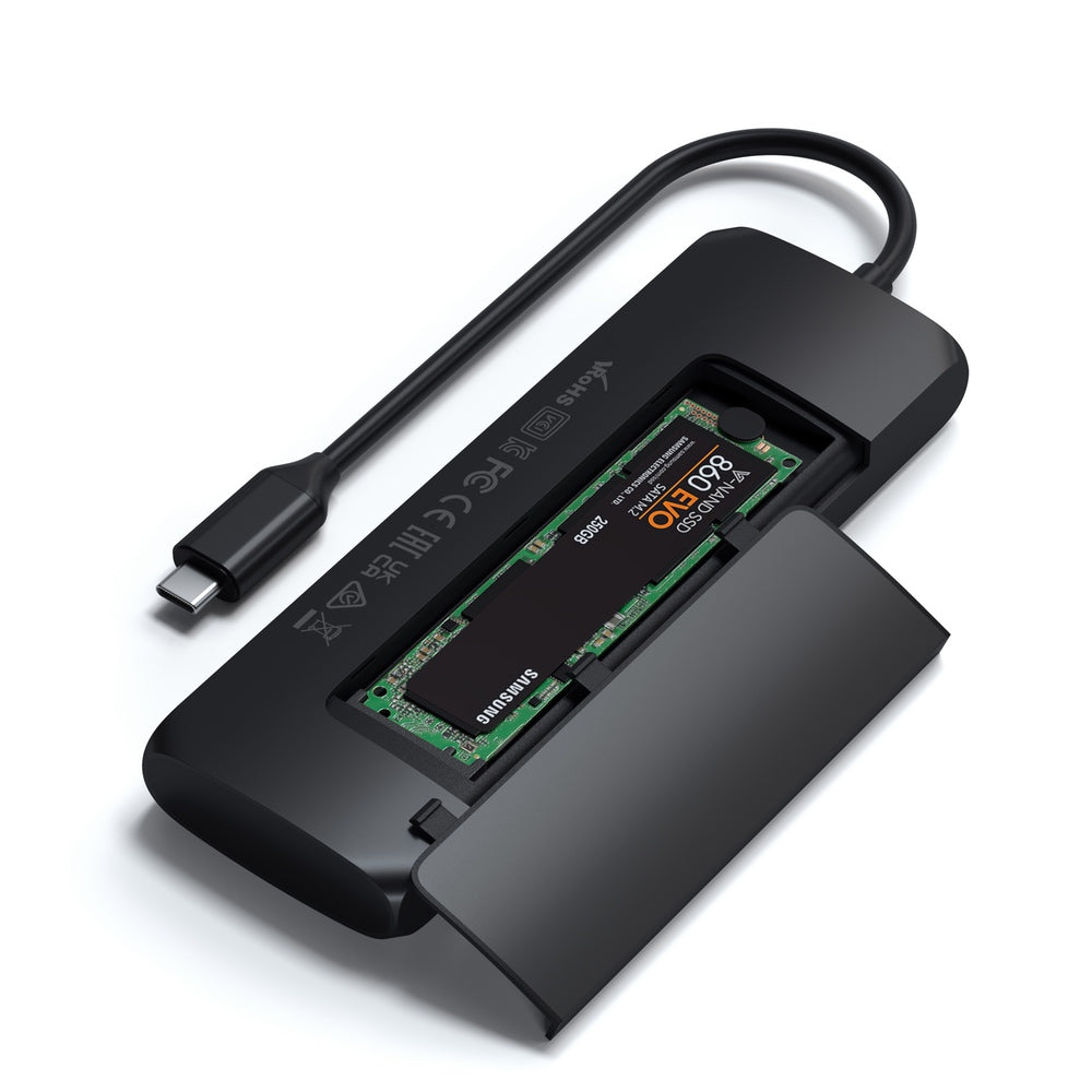 Satechi USB-C Hybrid Multiport Adapter w/ SSD Enclosure