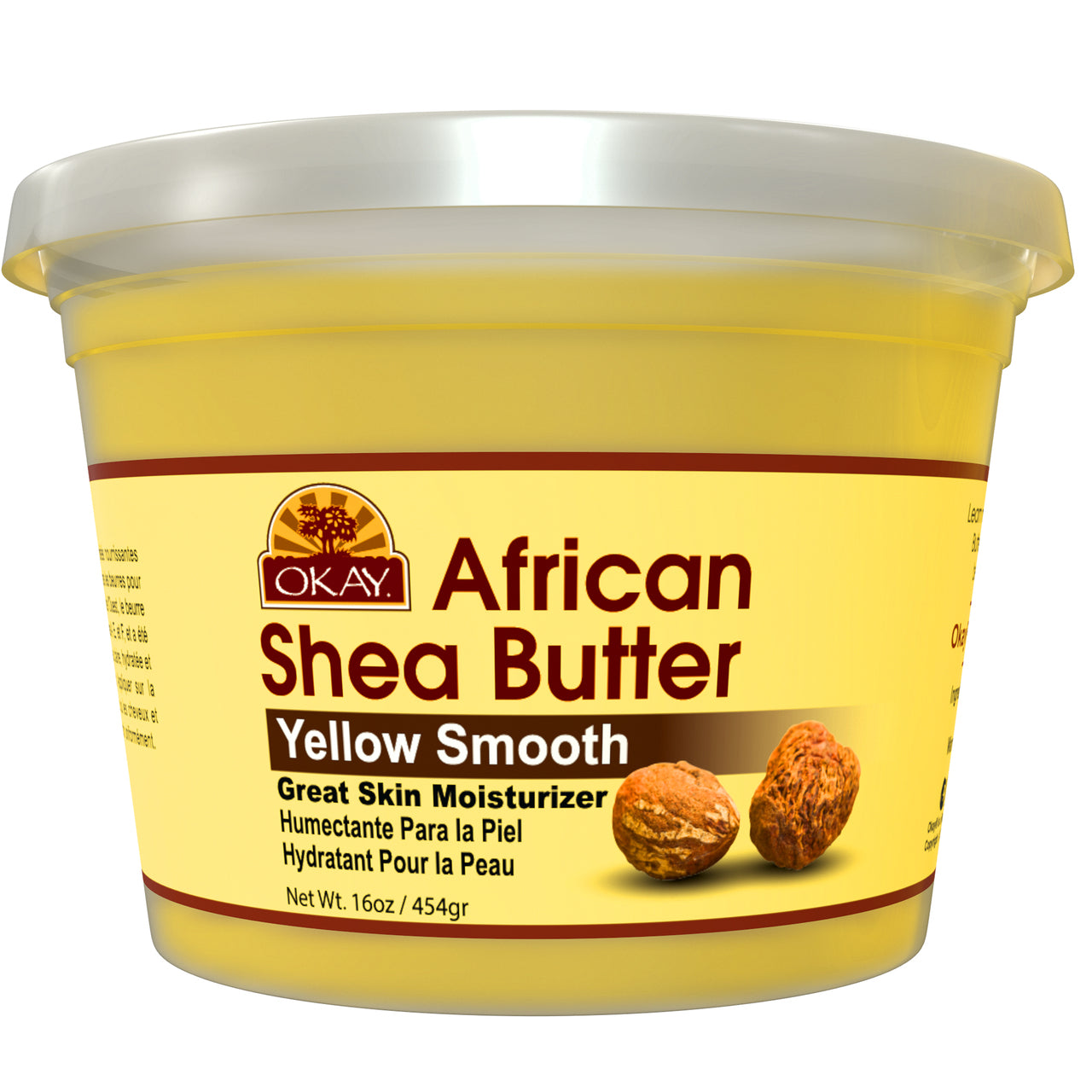 Shea Butter Yellow Smooth 16 0z