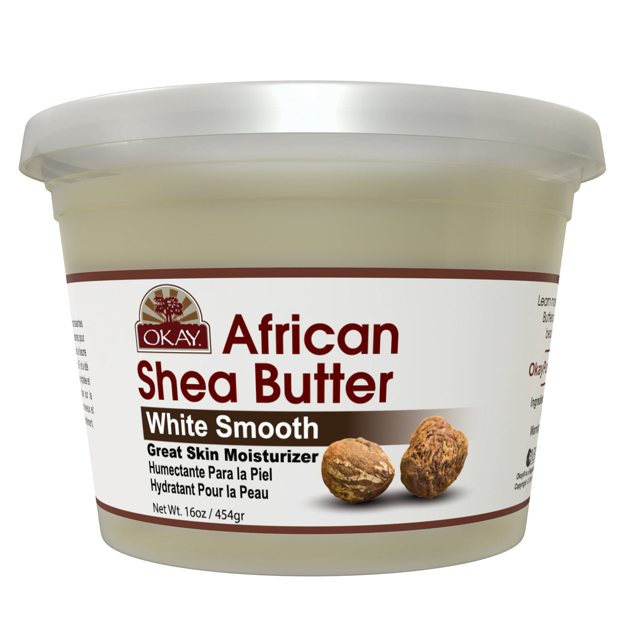 Shea Butter White Smooth 16 oz