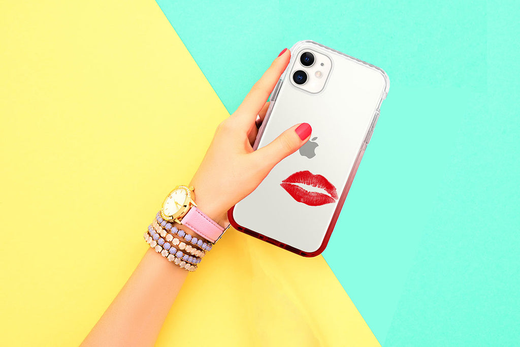 give me a kiss chic fun iphone 11 pro case - himoda
