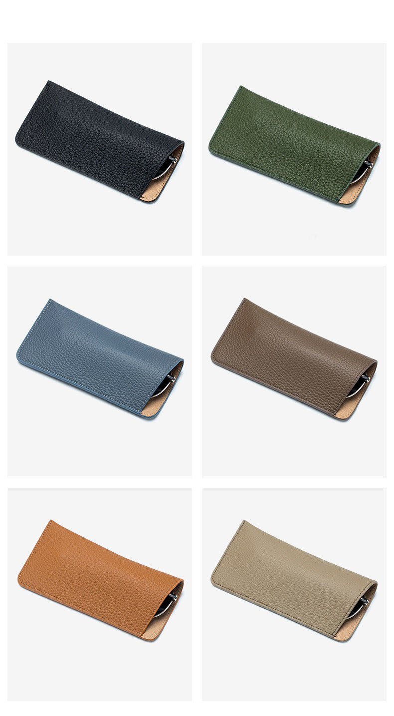 HIMODA genuine leather glasses case - 6 colors