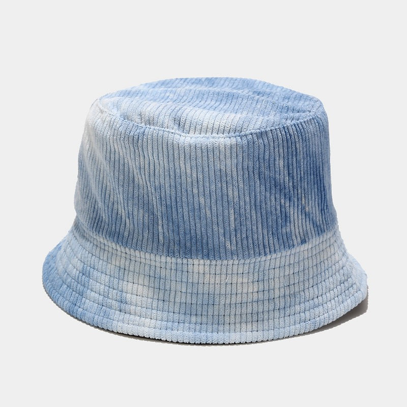 Reversible Tie Dye Corduroy Bucket Hat