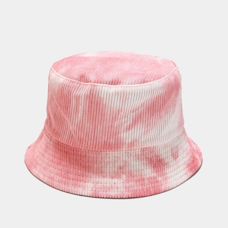 Reversible Tie Dye Corduroy Bucket Hat