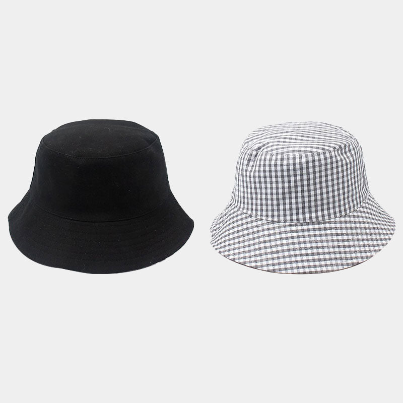 Reversible Bucket Hat - Buffalo Plaid