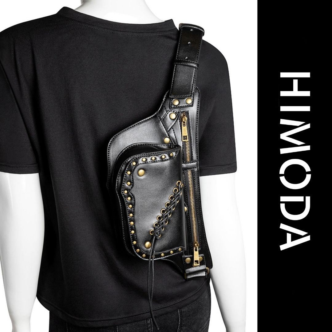 Punk Style Studded Fanny Pack