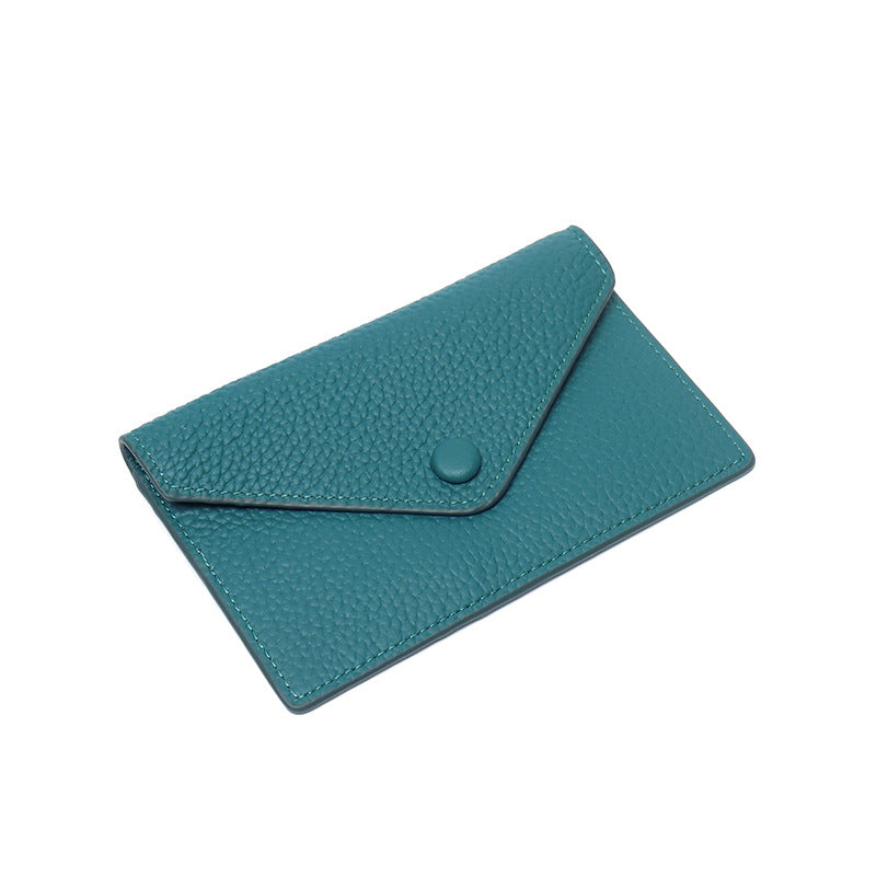 Envelope Leather Card Wallet