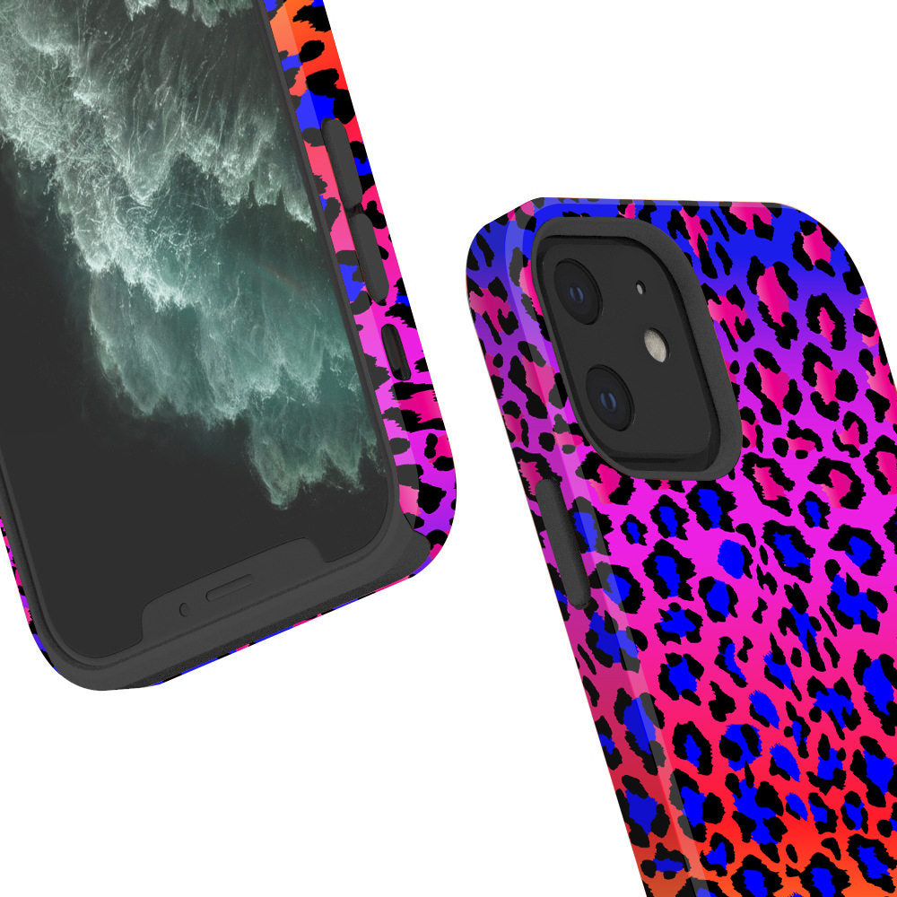 Tough Dual-layer iPhone Case - Leopard Funk