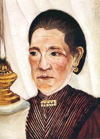 Portrait of Henry Julian Rousseau's second wife mydedor
