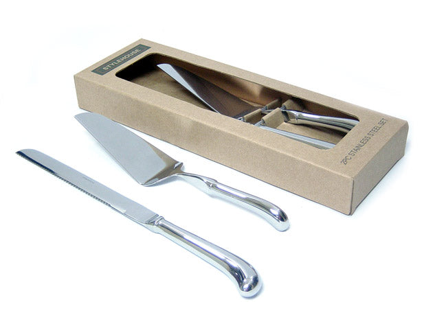 Stainless Steel Cake Serving Set in a Box