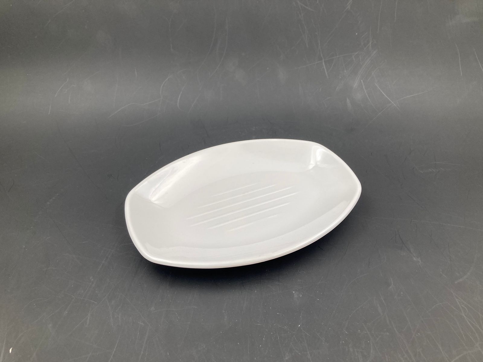 Melamine Oval Plate 18.1 cm