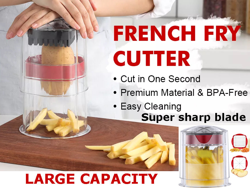 Large Capacity Potato Cutter French Fries or Wedges
