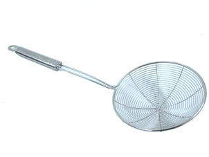 Large Stainless Steel Spider Strainer Skimmer Ladle