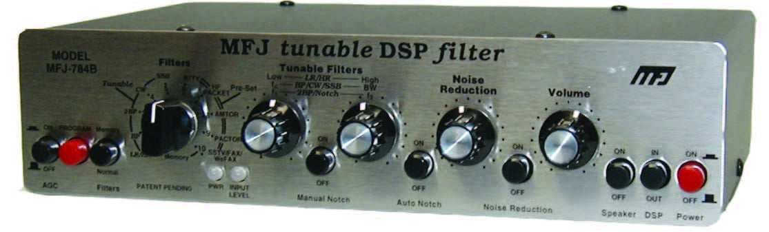 MFJ-784B, TUNABLE DSP AUDIO FILTER