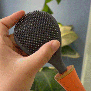 Cepillo de inodoro de silicona Flexible para el hogar, cerdas duraderas, limpieza de baño, esquinas muertas - AliExpress