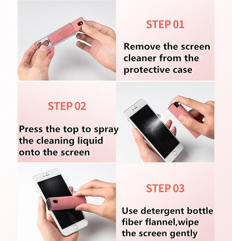 🔥Hot Sale🔥3 in 1 Fingerprint-proof Screen Cleaner（BUY 2 GET 1 FREE）