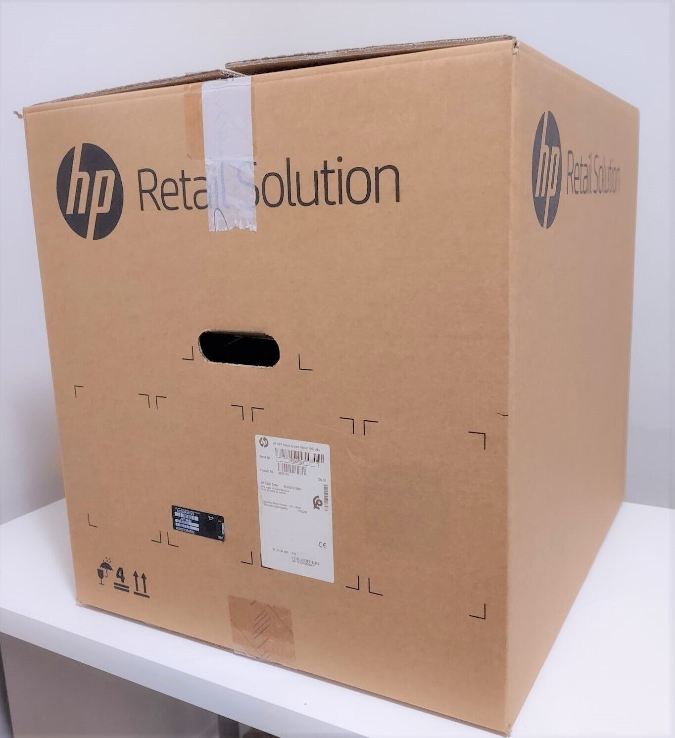 HP RP7 Retail System 7800 - all-in-one - Core i3 2120 3.3 GHz - vPro - 4 GB - HDD 500 GB - LED 17