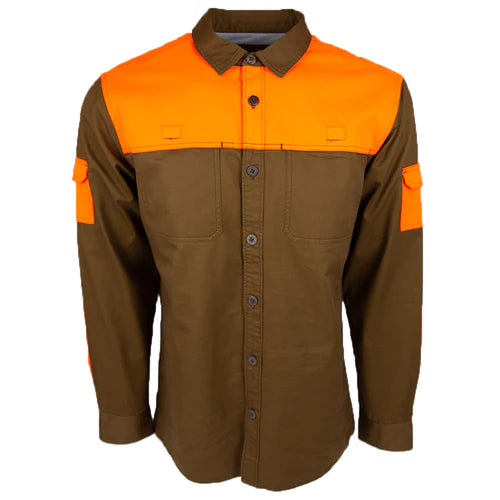 Heybo Field Shirt - Brown/Blaze