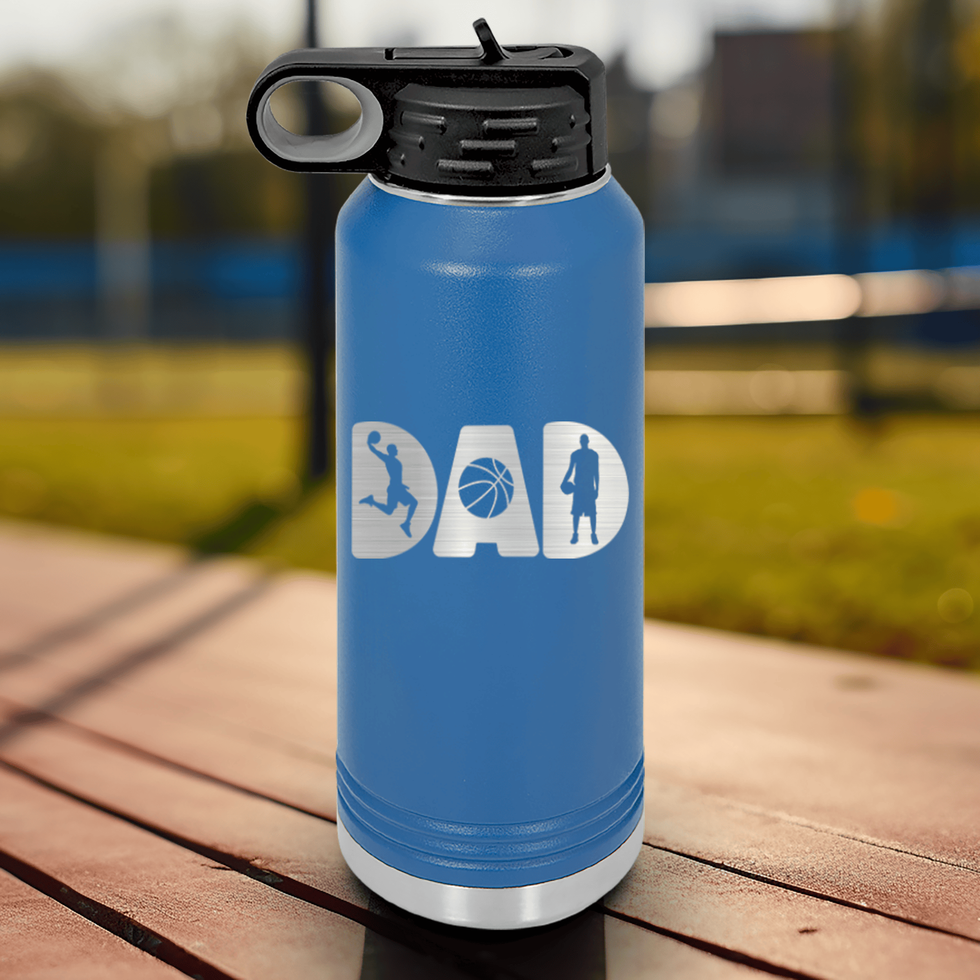 Basketball Dads Statement Water Bottle