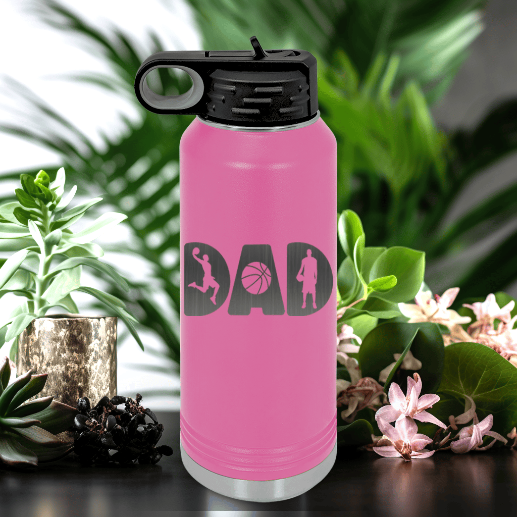 Basketball Dads Statement Water Bottle