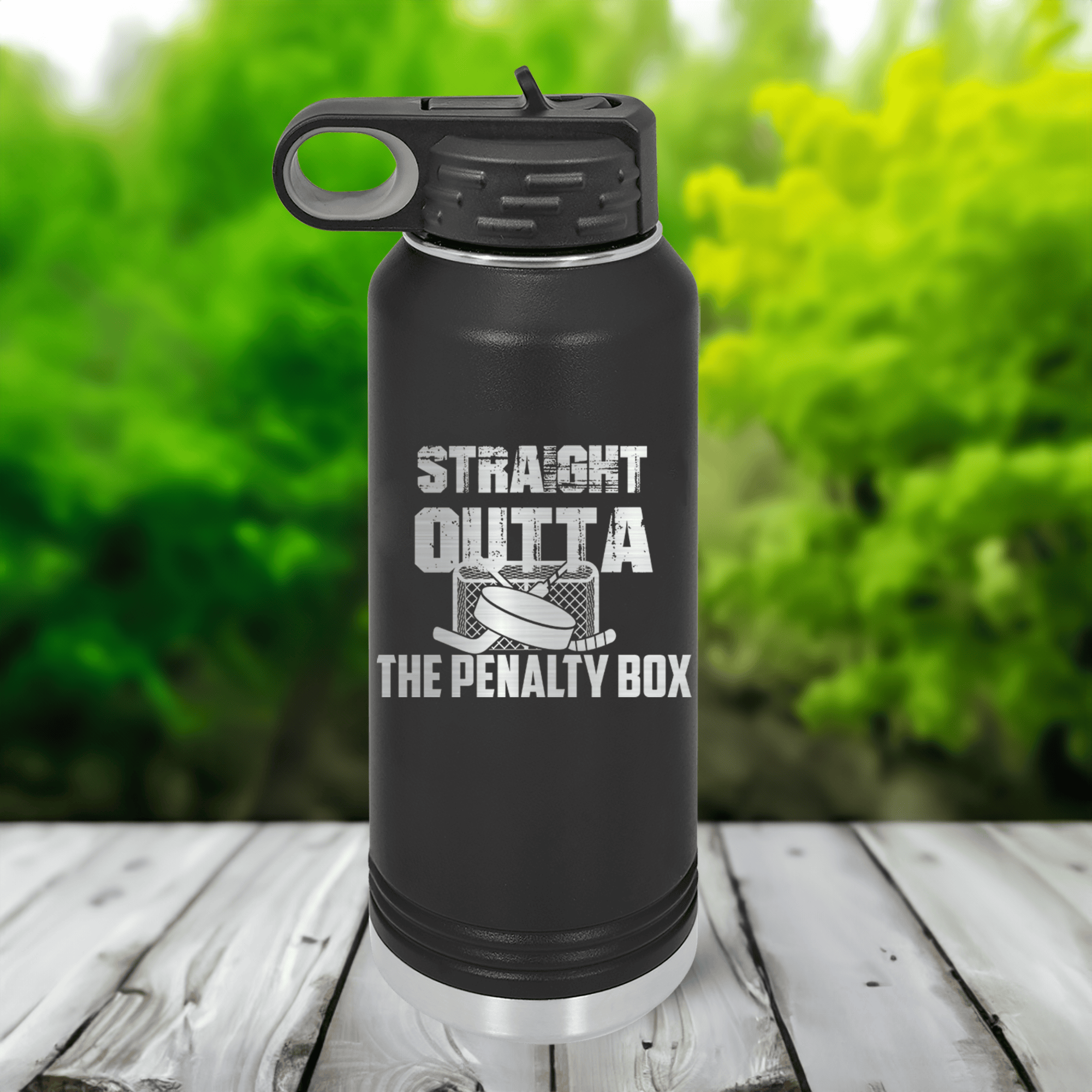 Outta The Box & Into The Game 32 Oz Water Bottle