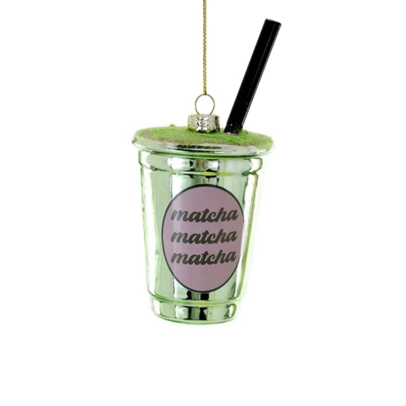 Iced Matcha Ornament