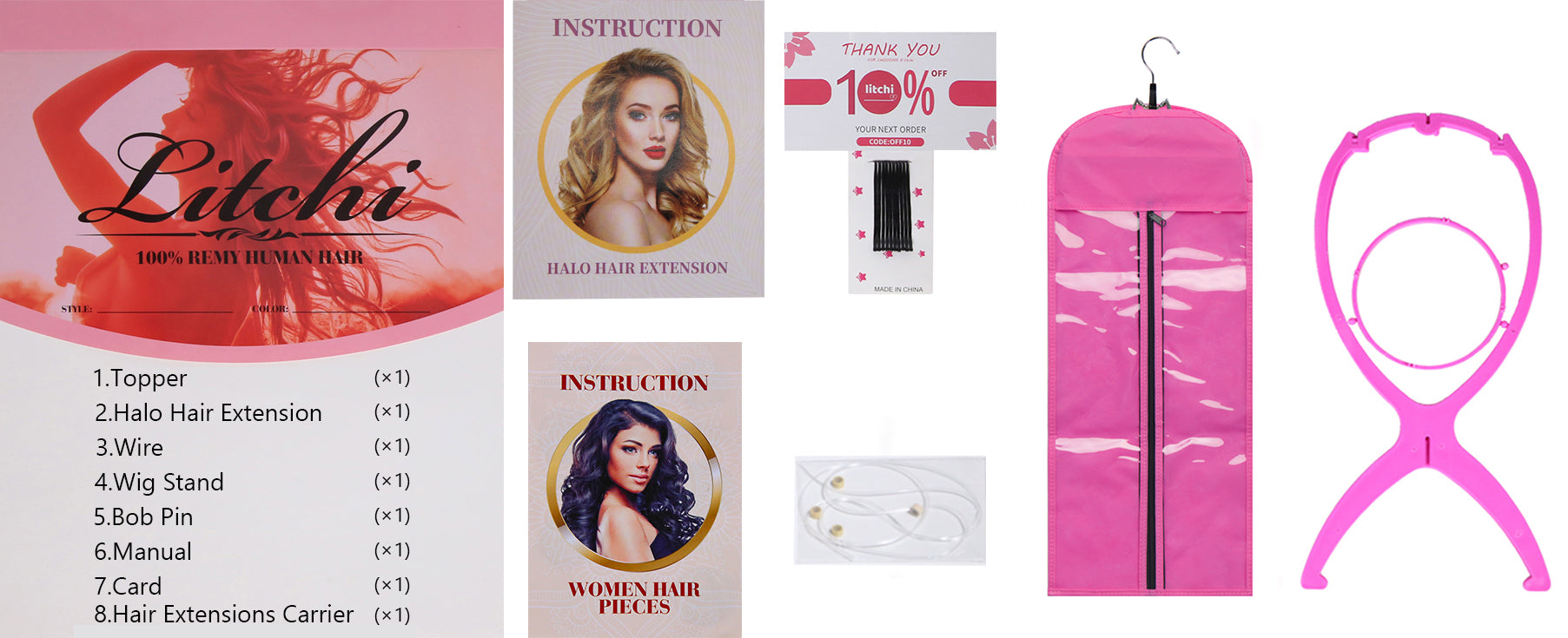 DIY Bundle Hair Extensions
