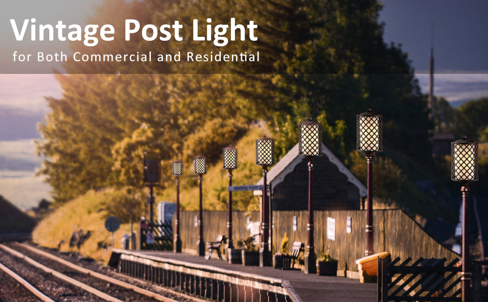 post lantern light