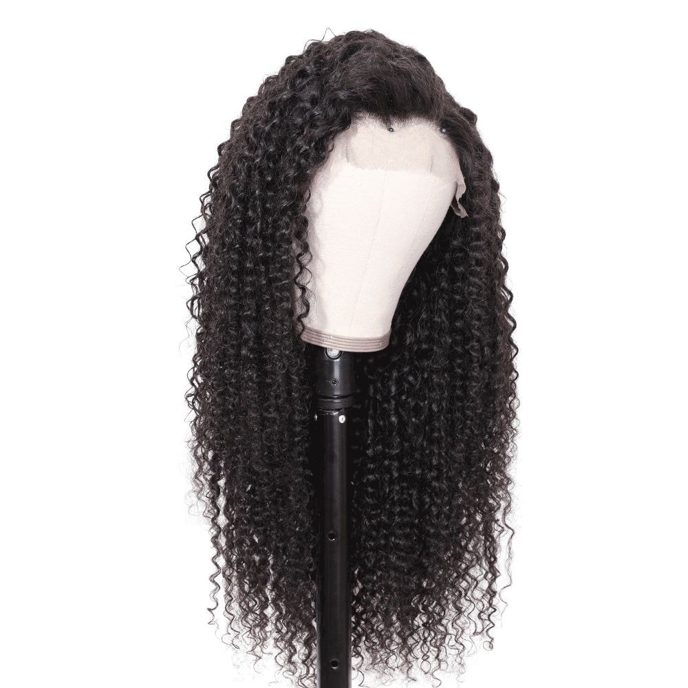 Kinky Curly Full Lace Human Hair Wigs