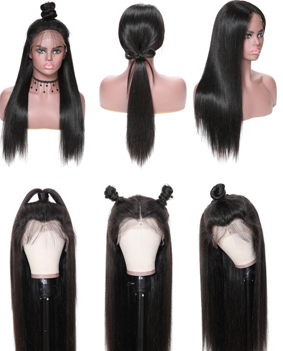 straight hair lace wig