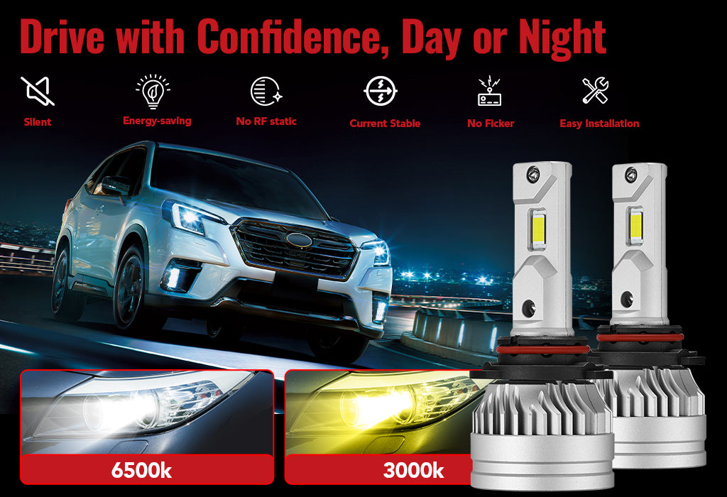 9006/HB4 LED Headlight Bulbs