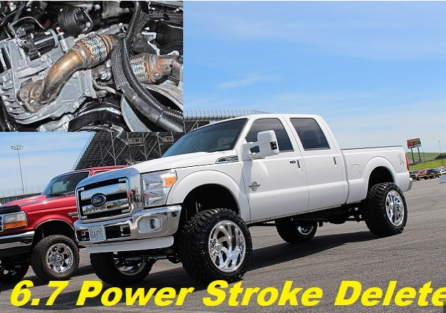 How hard is it to delete a 6.7 Powerstroke