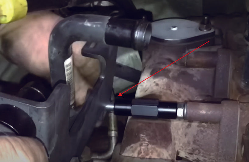 Step 3:secure brackets with threaded stud w/flange nut and stud spacer