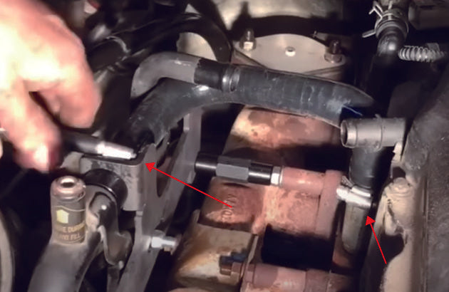 step 6:Use hose clamps to secure the coolant hose