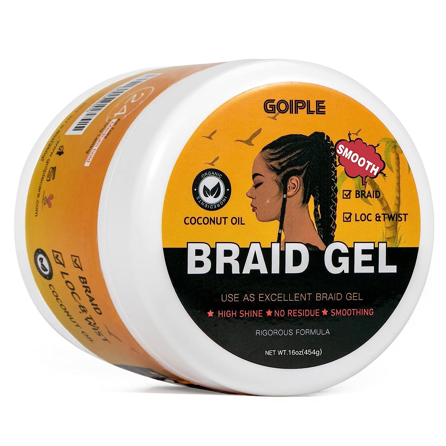 Goiple Braid Gel Strong Hold 16oz