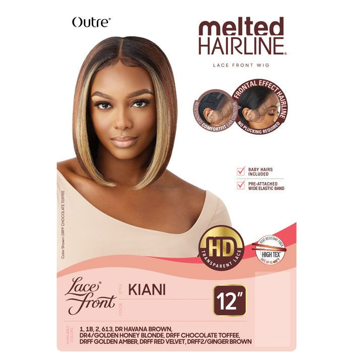 Outre Synthetic Melted Hairline Hd Lace Front Wig - Kiani