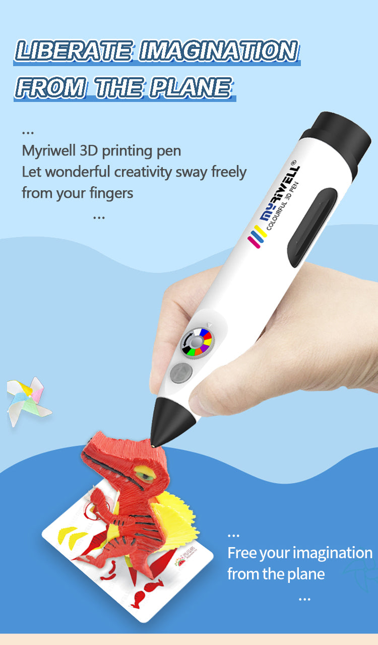 colourful 3d pen