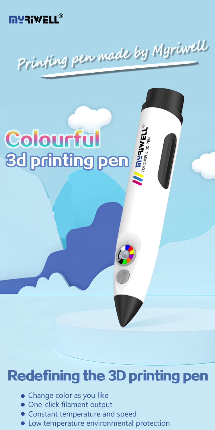 colourful 3d pen