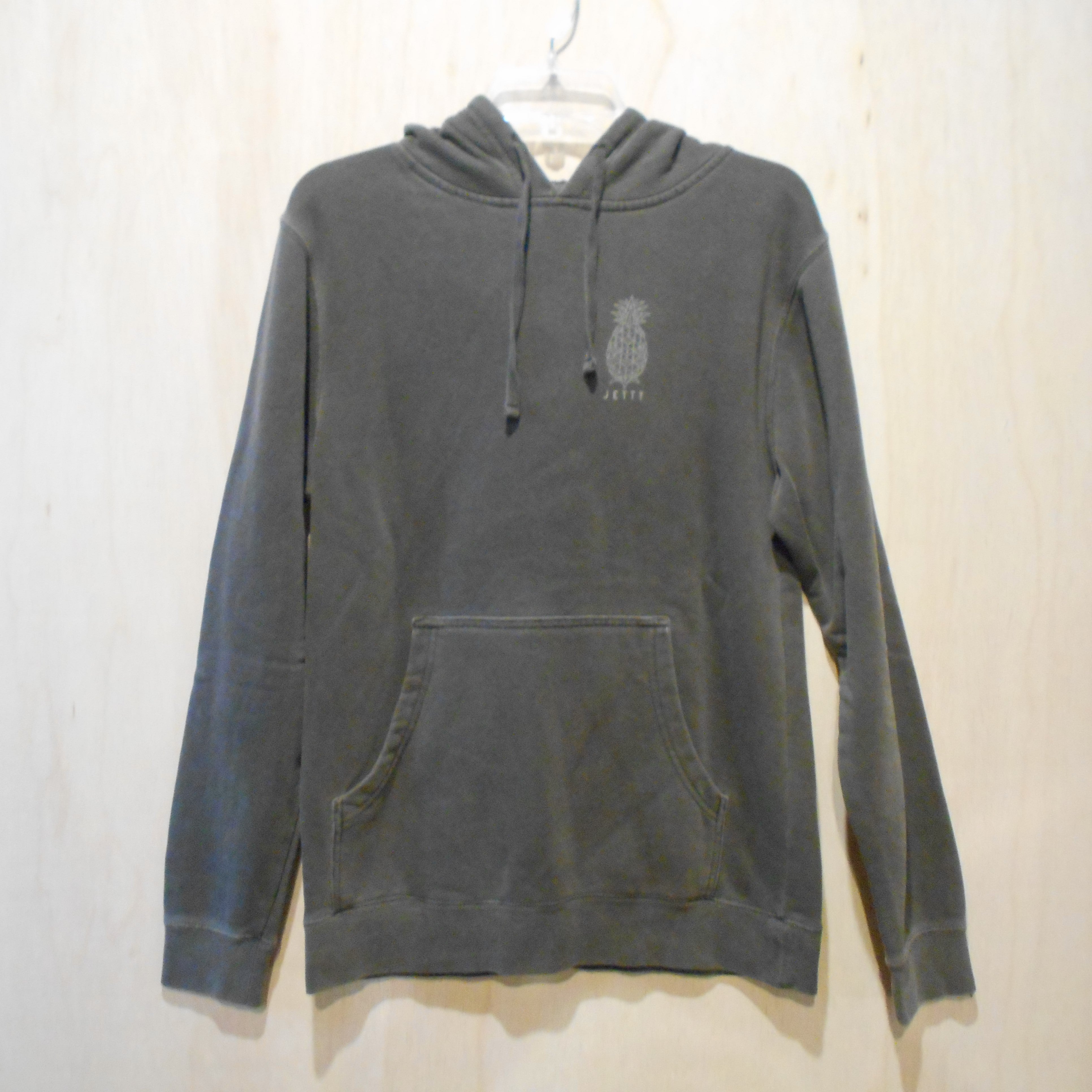 Jetty Pineapple Hoodie - Charcoal - Size M