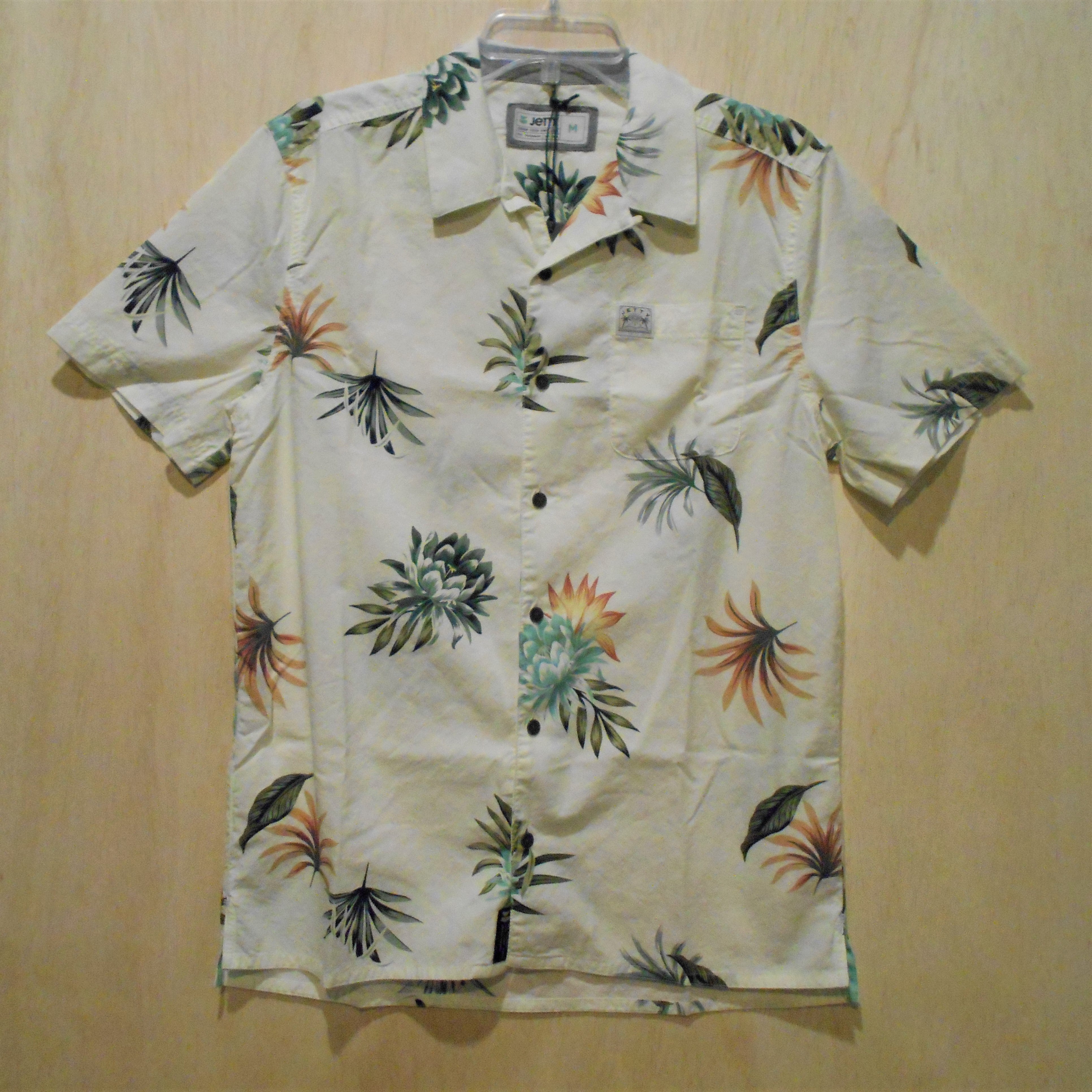 Jetty Dockside Party SS Woven Shirt - Size M