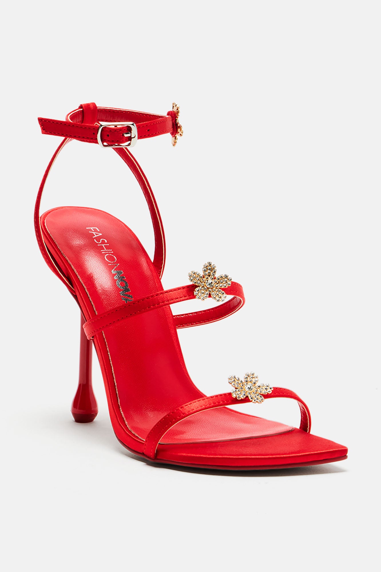 Favorite Moment Heeled Sandals - Red