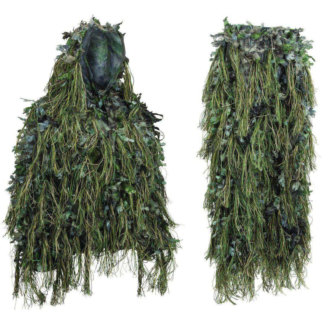 Hybrid Ghillie Suit Woodland Green