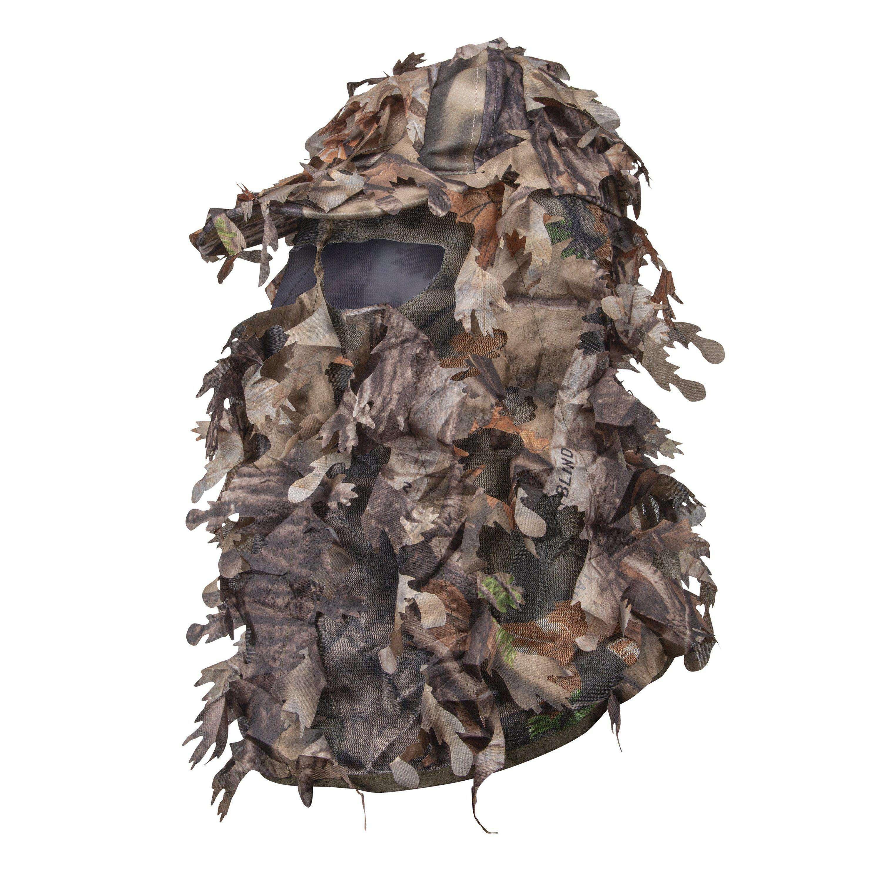 NMG - Leafy Hat With Face Mask - Woodland Brown