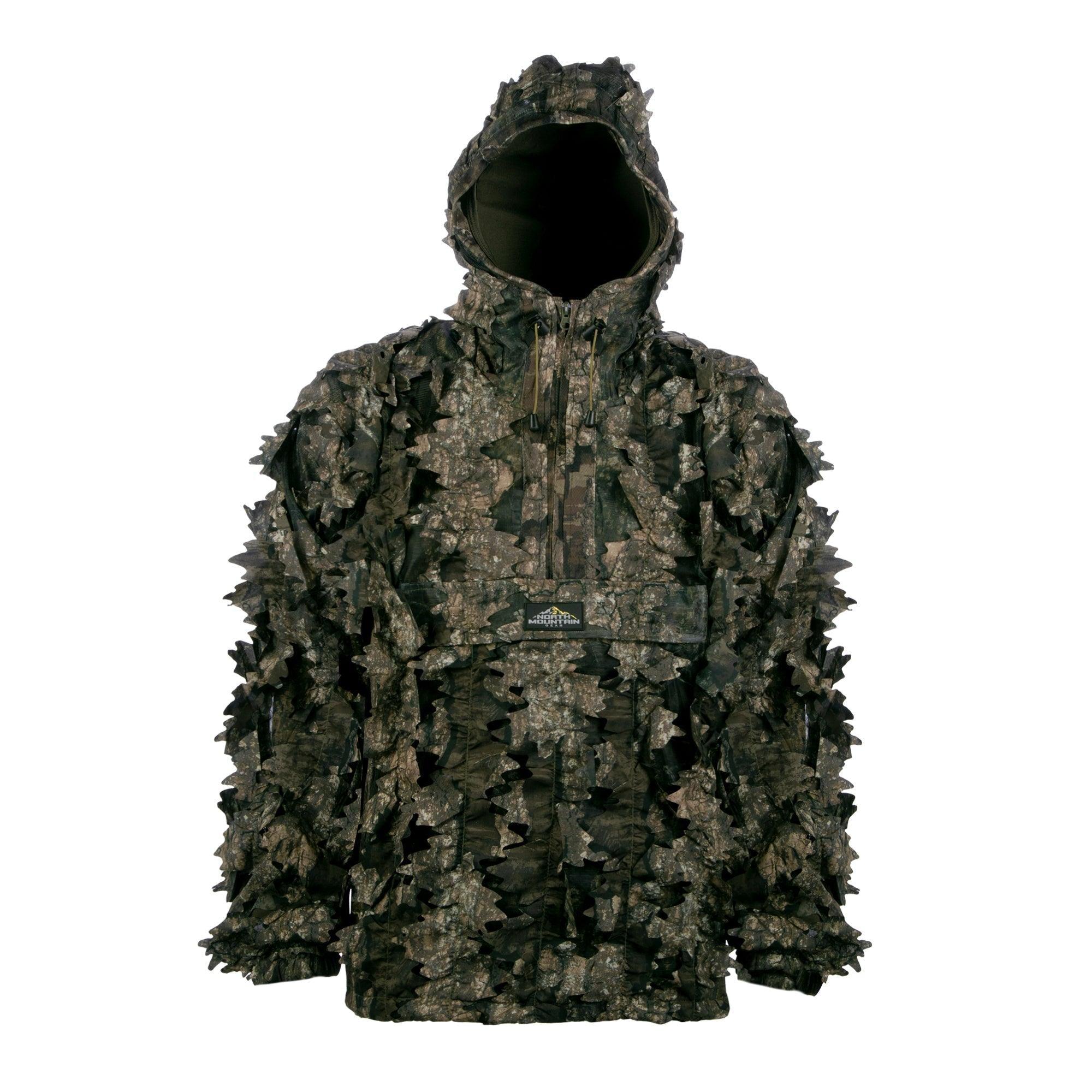 Realtree Timber Leafy Jacket - 1/2 Zip With Hood