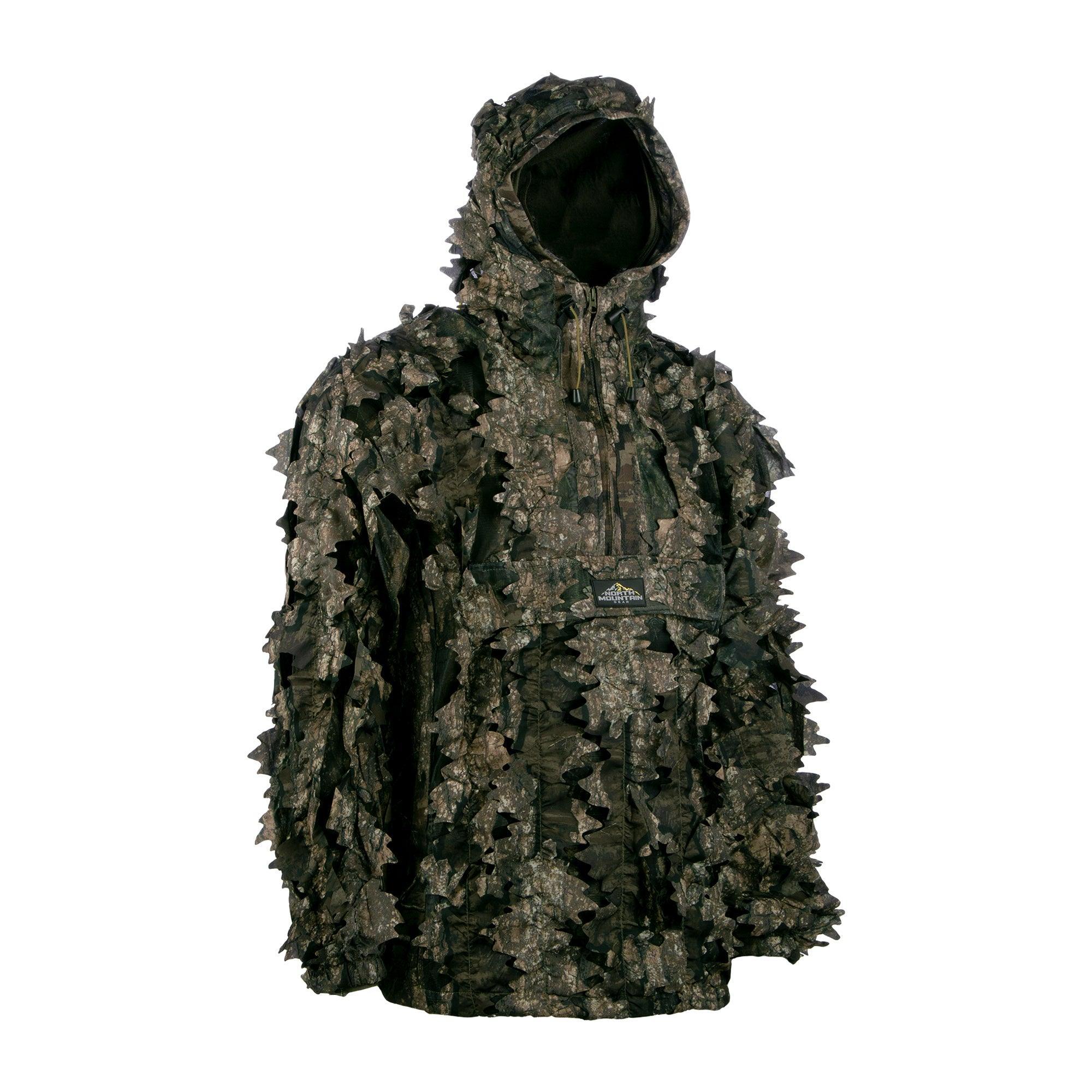 Realtree Timber Leafy Jacket - 1/2 Zip With Hood